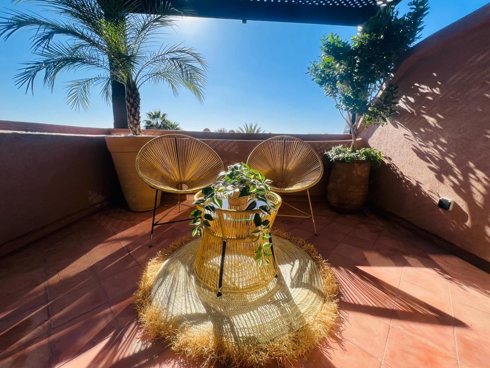 Duplex Atlas Golf Resort Pοοl Νieω Seriniτყ & Cαlm Marrakesh Exteriör bild