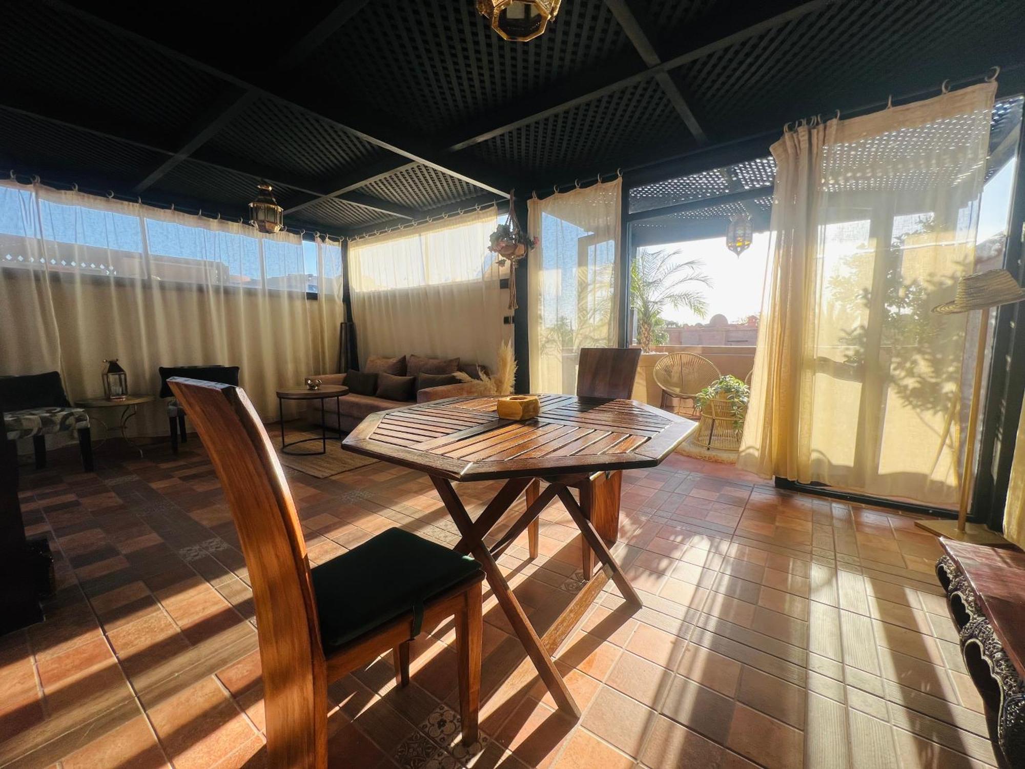 Duplex Atlas Golf Resort Pοοl Νieω Seriniτყ & Cαlm Marrakesh Exteriör bild